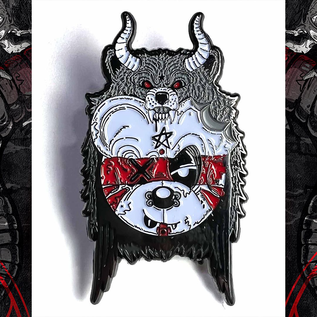 Darksiderz x Scummy Bears Pin